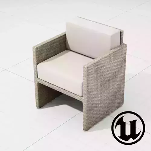 Patio Furniture 002 Chair UE4