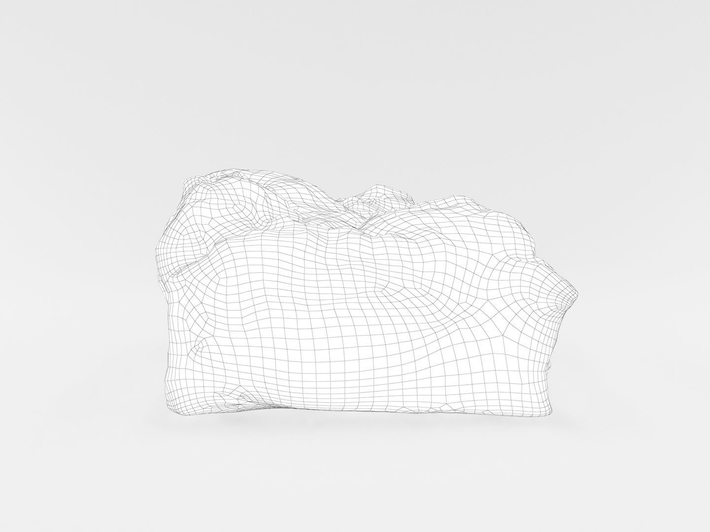 Pastry Cake Slice 022 3D model_16