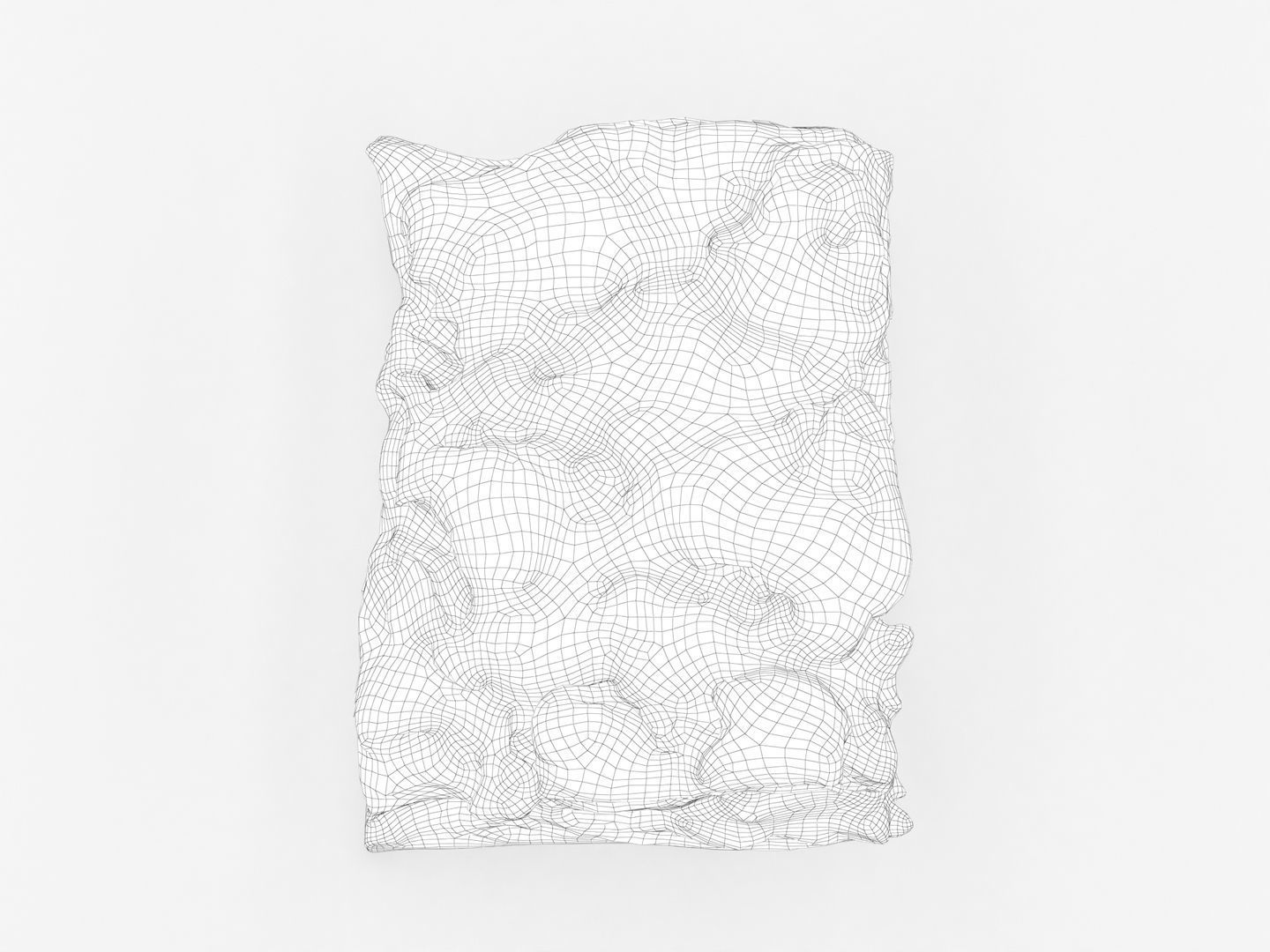 Pastry Cake Slice 022 3D model_17