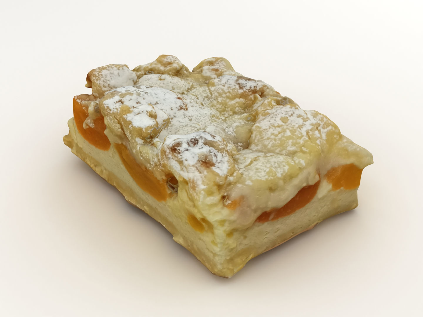 Pastry Cake Slice 022 3D model_4