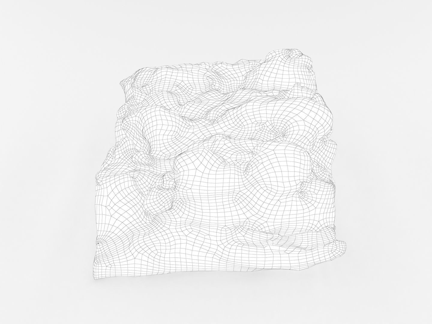 Pastry Cake Slice 022 3D model_10