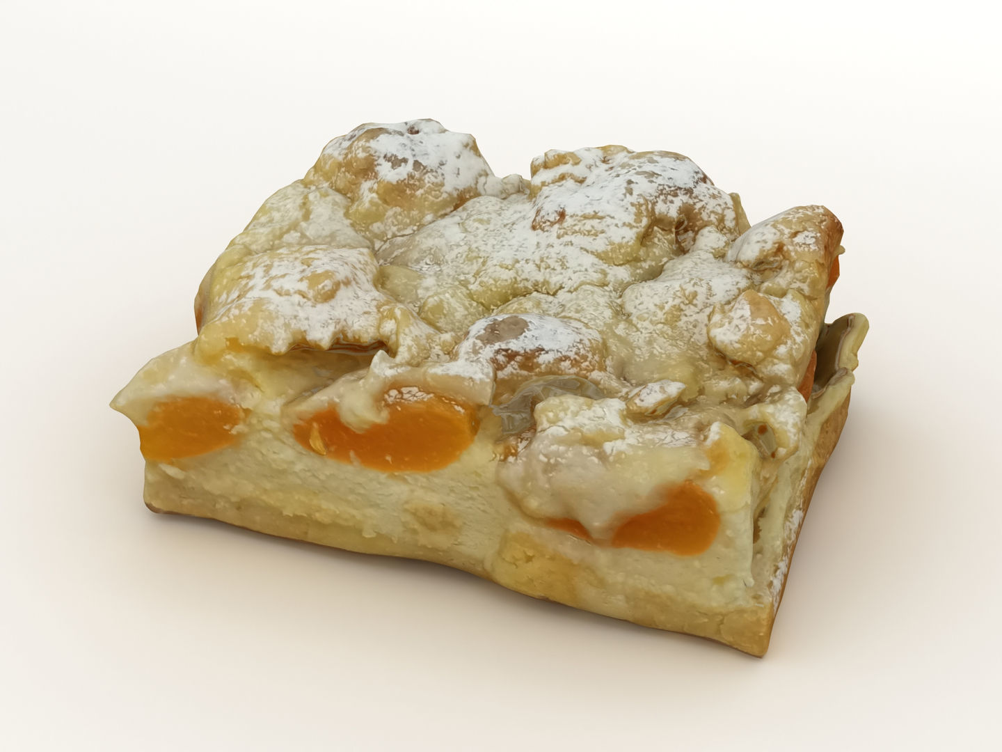 Pastry Cake Slice 022 3D model_2