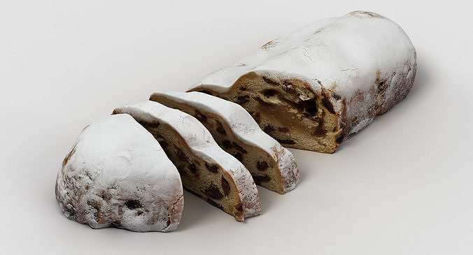 Christmas Stollen 2 3D model