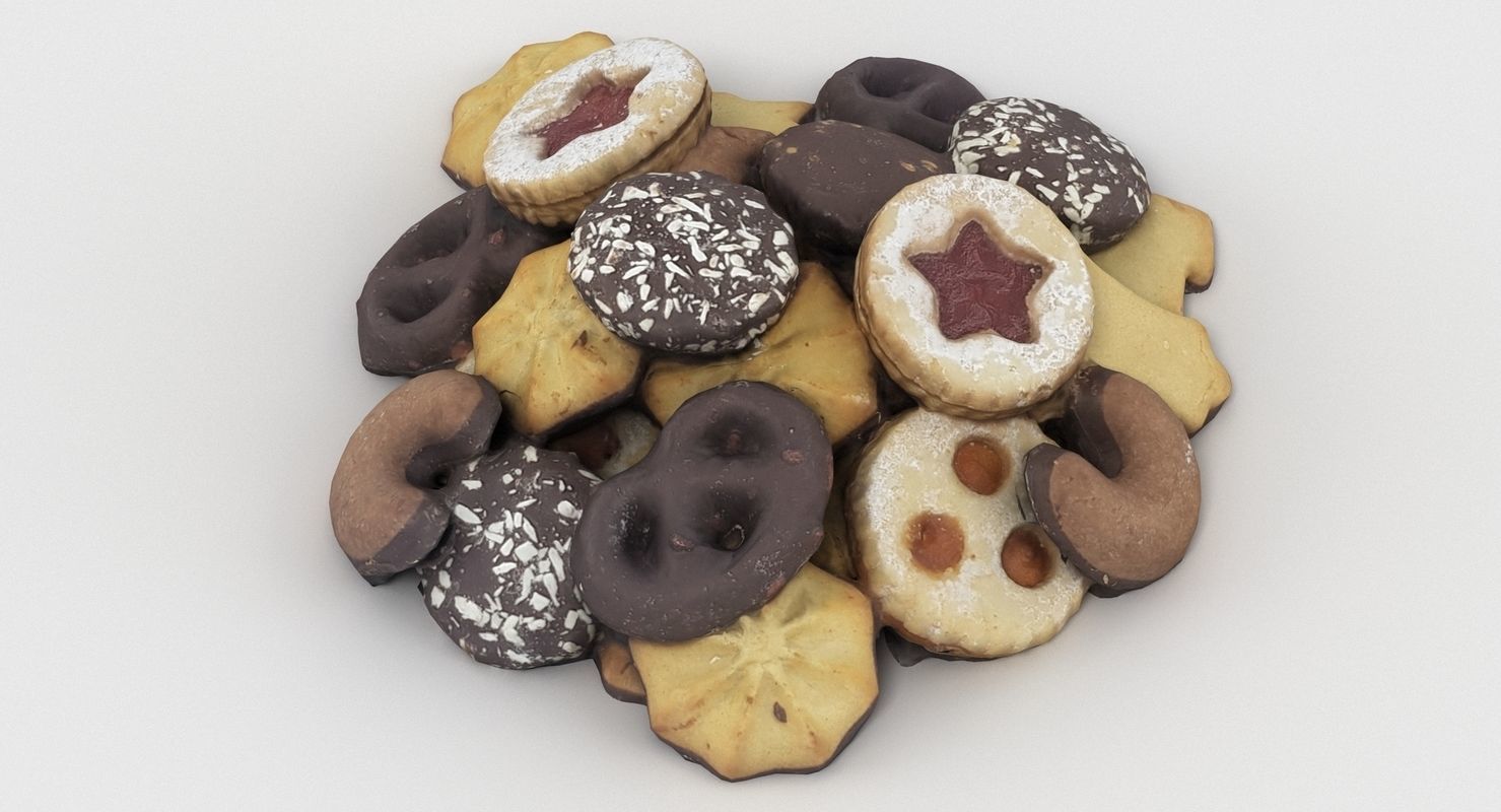 Christmas Cookies 3D model_6