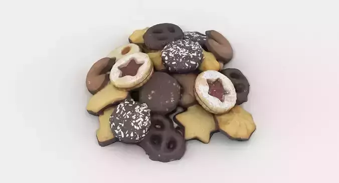 Christmas Cookies 3D model