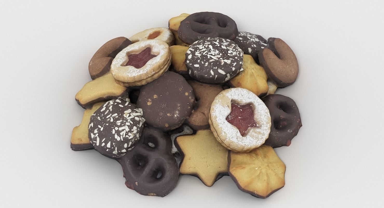 Christmas Cookies 3D model_3