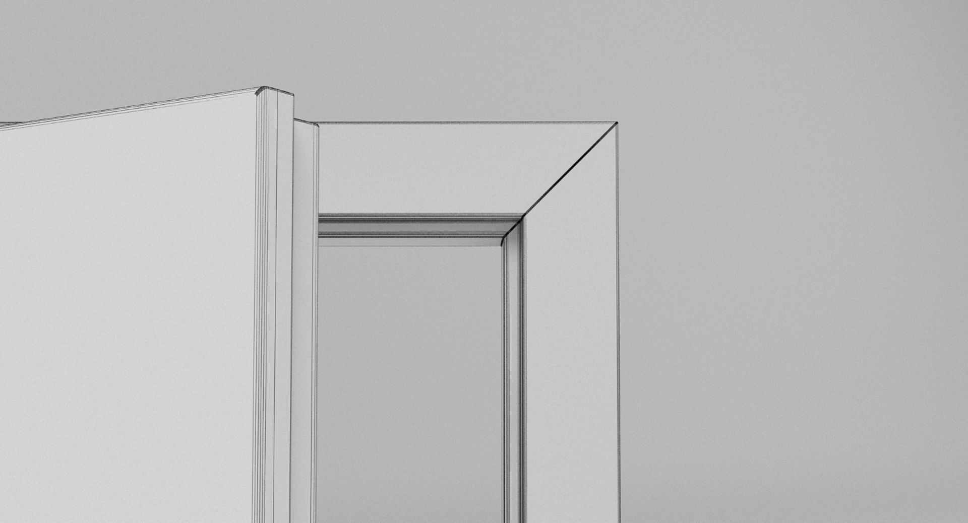 Contemporary Door 1 3D model_9
