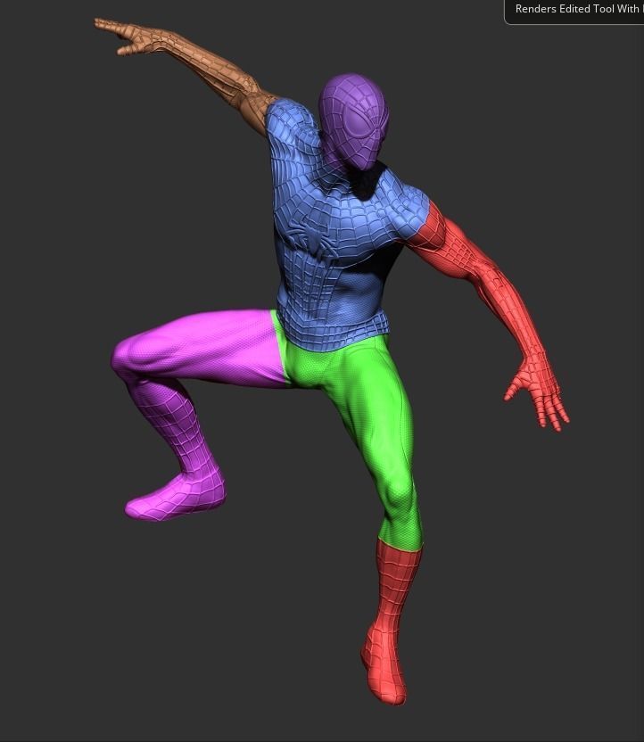 Spider-Man No Way Home Diorama 3D print model_12