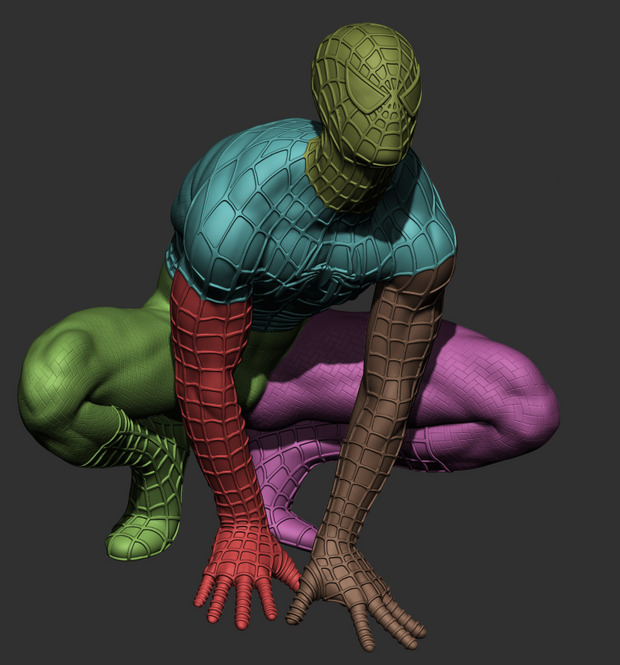 Spider-Man No Way Home Diorama 3D print model_9