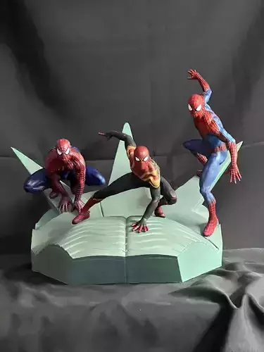 Spider-Man No Way Home Diorama 3D print model