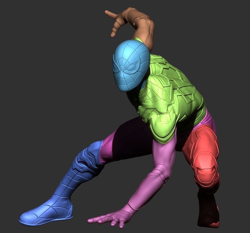 Spider-Man No Way Home Diorama 3D print model_15