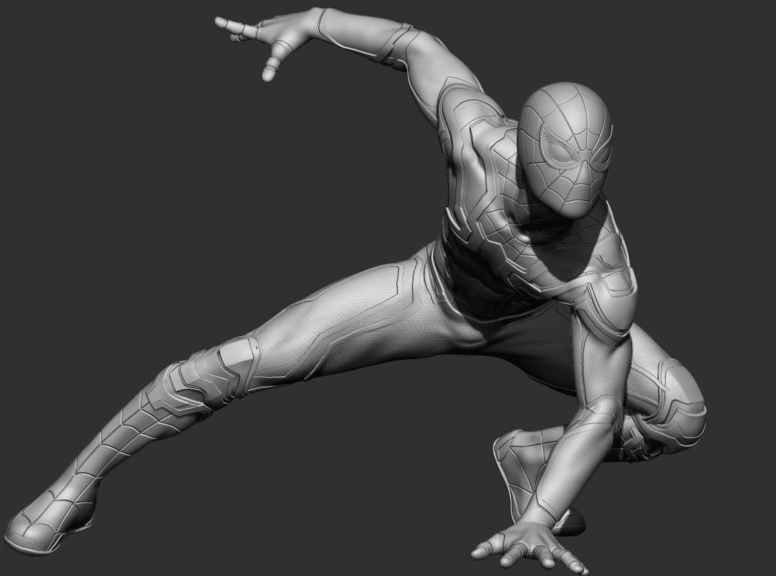 Spider-Man No Way Home Diorama 3D print model_14