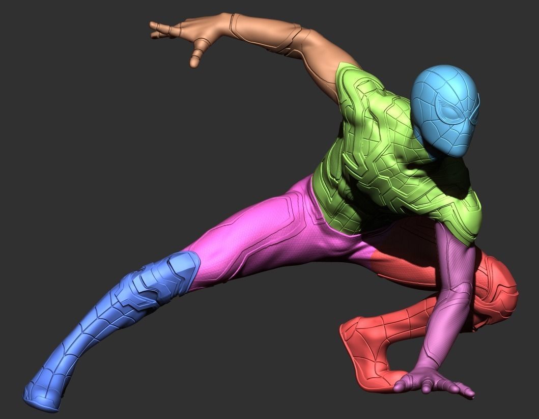 Spider-Man No Way Home Diorama 3D print model_16