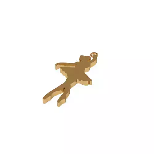 dancing lady pendant