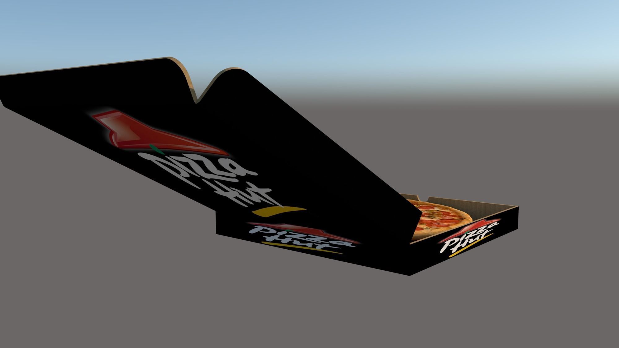 PIZZA  HUT 3D MODEL 3D model_4