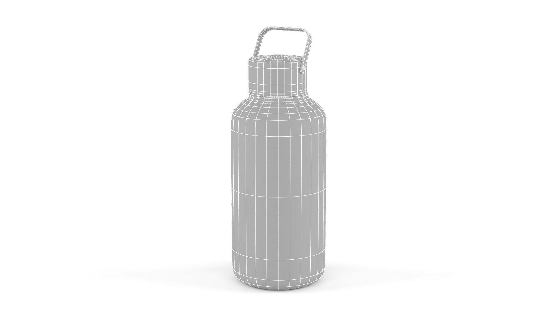 Water Bottle 3D model_12