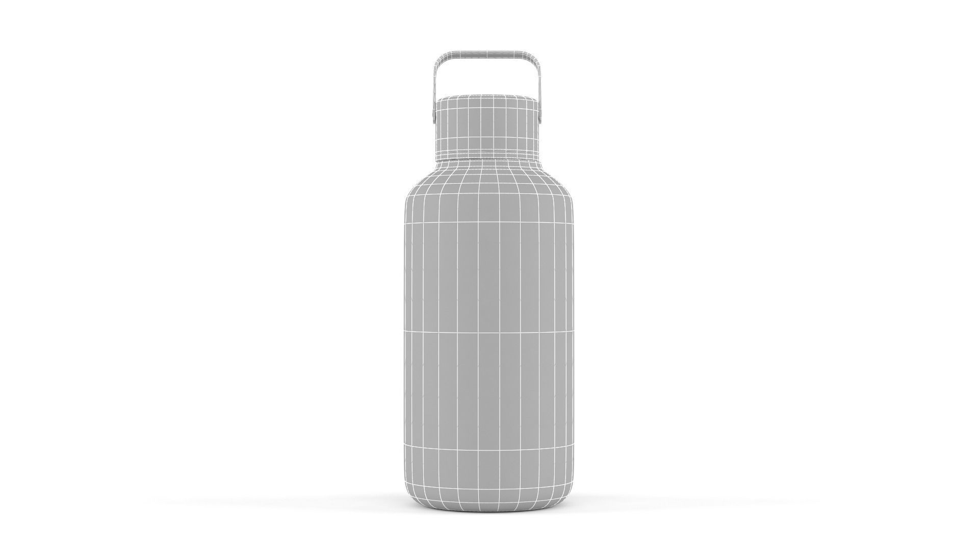 Water Bottle 3D model_11