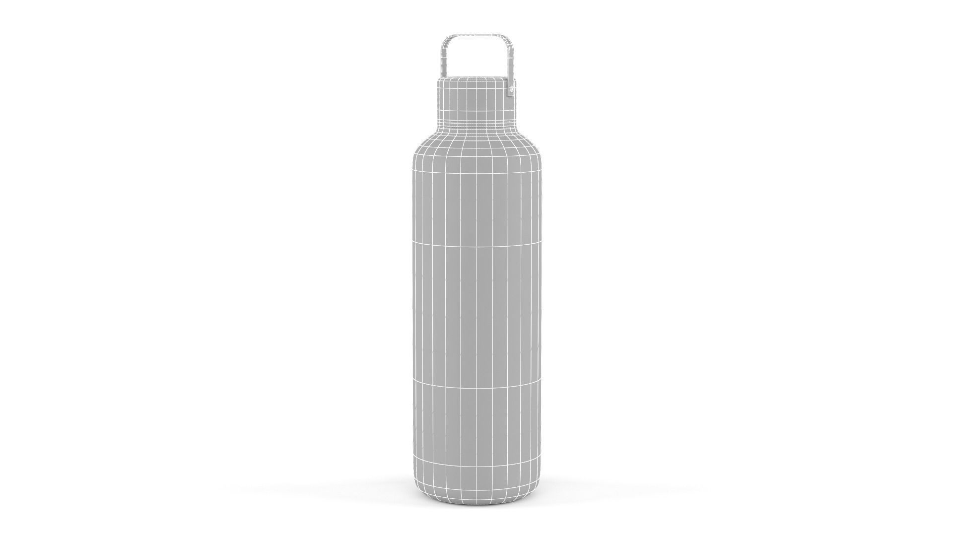 Water Bottle 3D model_9