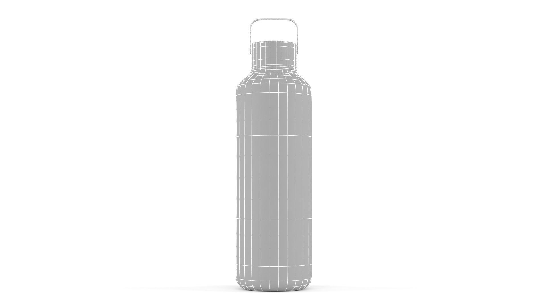 Water Bottle 3D model_8