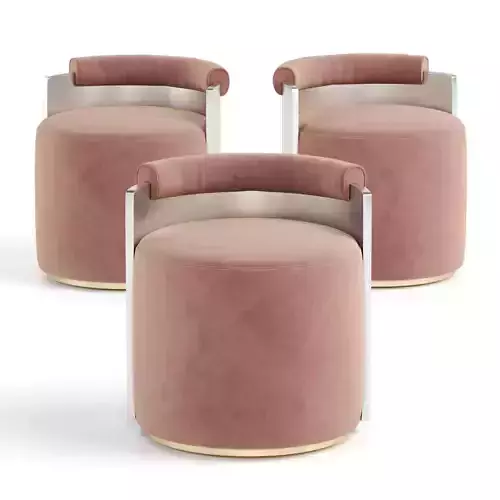 Furniture chair PUF Model