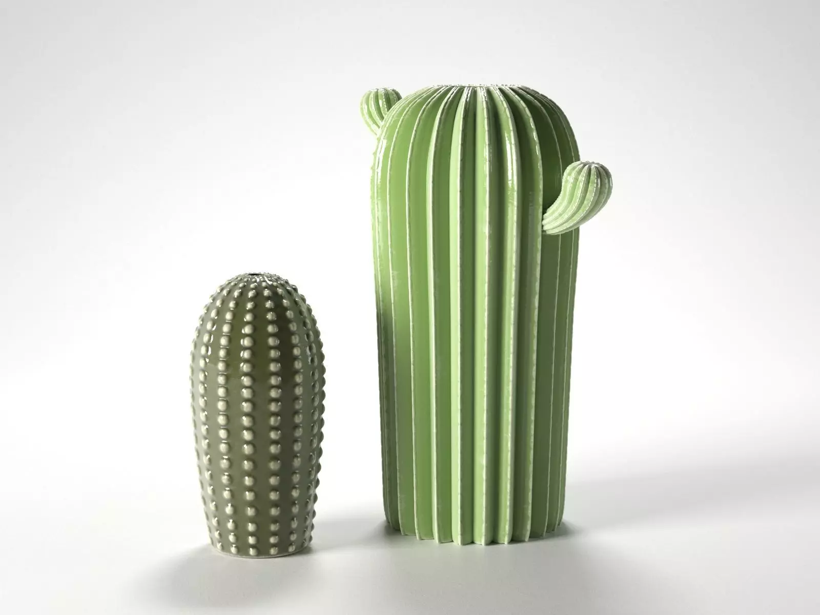 Cactus Sculptures  3D model_0
