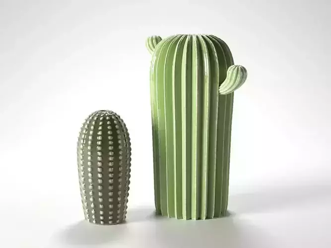 Cactus Sculptures  3D model