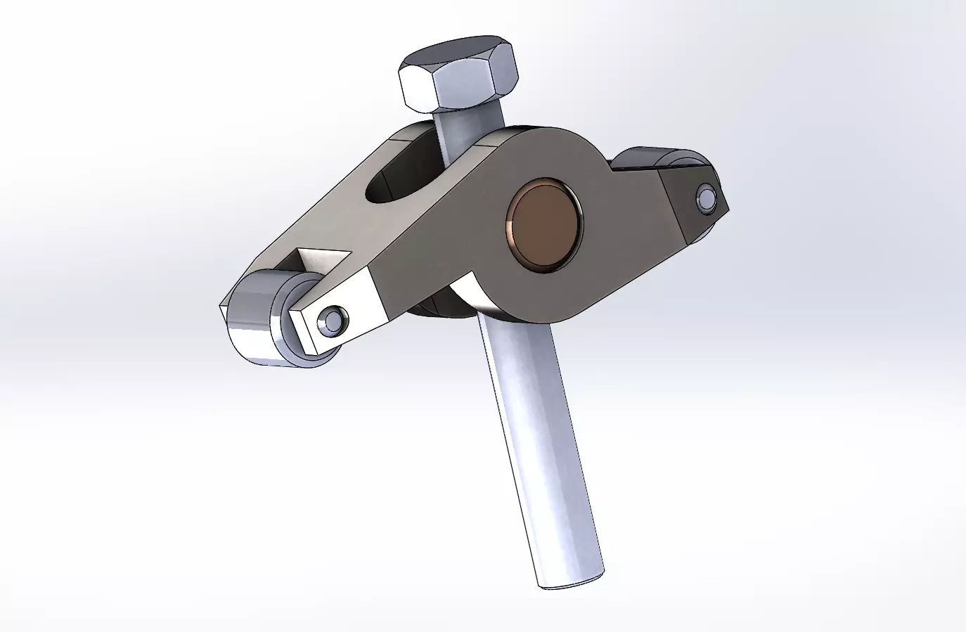 Rocket arm - Solidworks 3D model_0