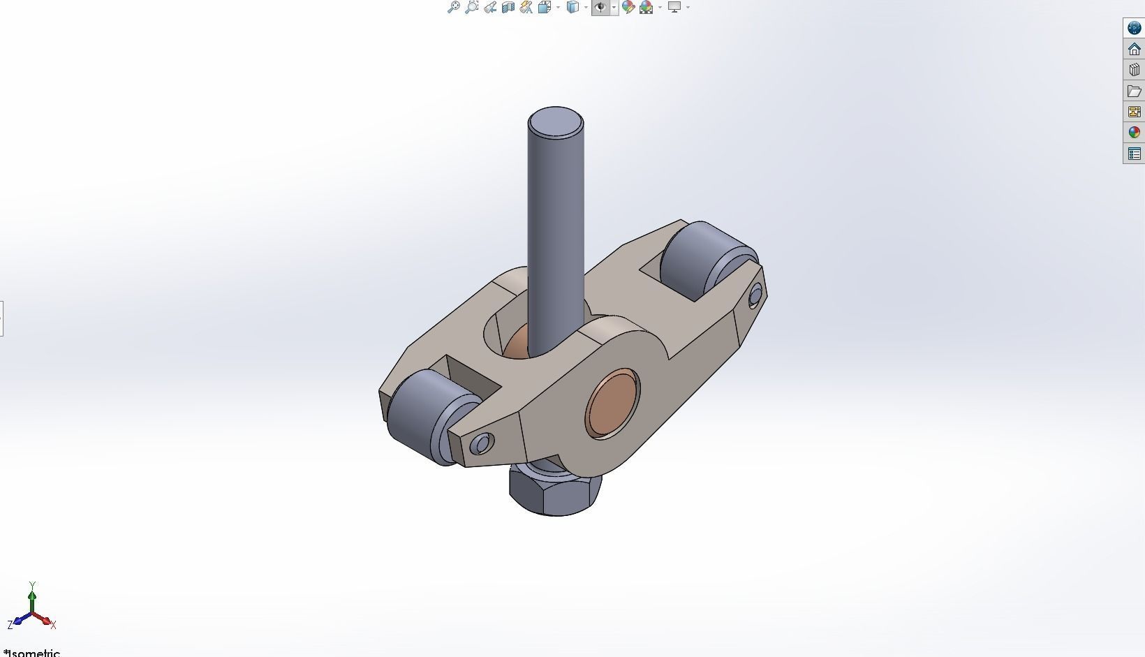 Rocket arm - Solidworks 3D model_6
