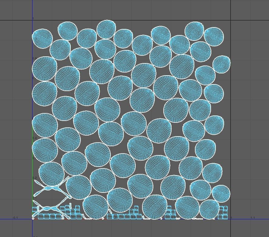 Balloons two colorful - two colorful Low-poly 3D model_2