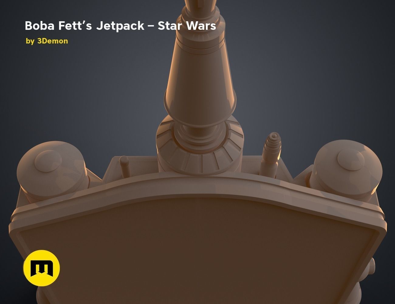 Boba Fetts Jetpack - Star Wars 3D print model_15