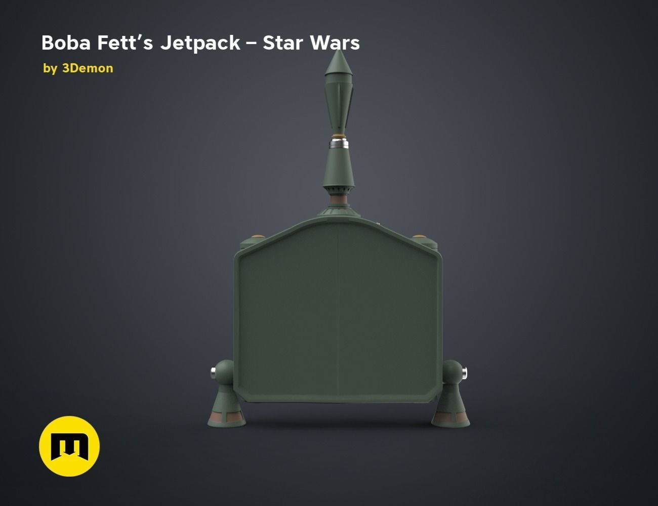 Boba Fetts Jetpack - Star Wars 3D print model_17