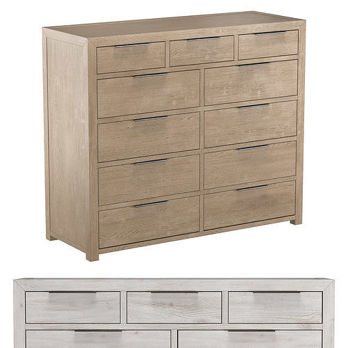 LAGUNA LARGE DRESSER 3D model