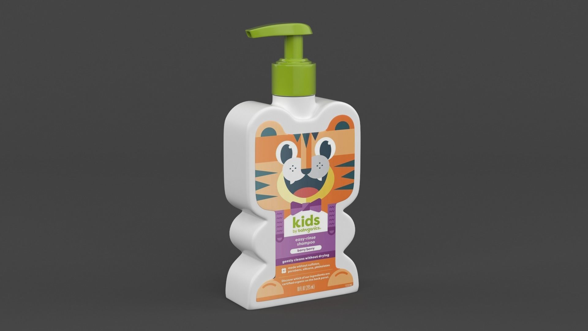 Babyganics Kids Shampoo Conditioner 3D model_6