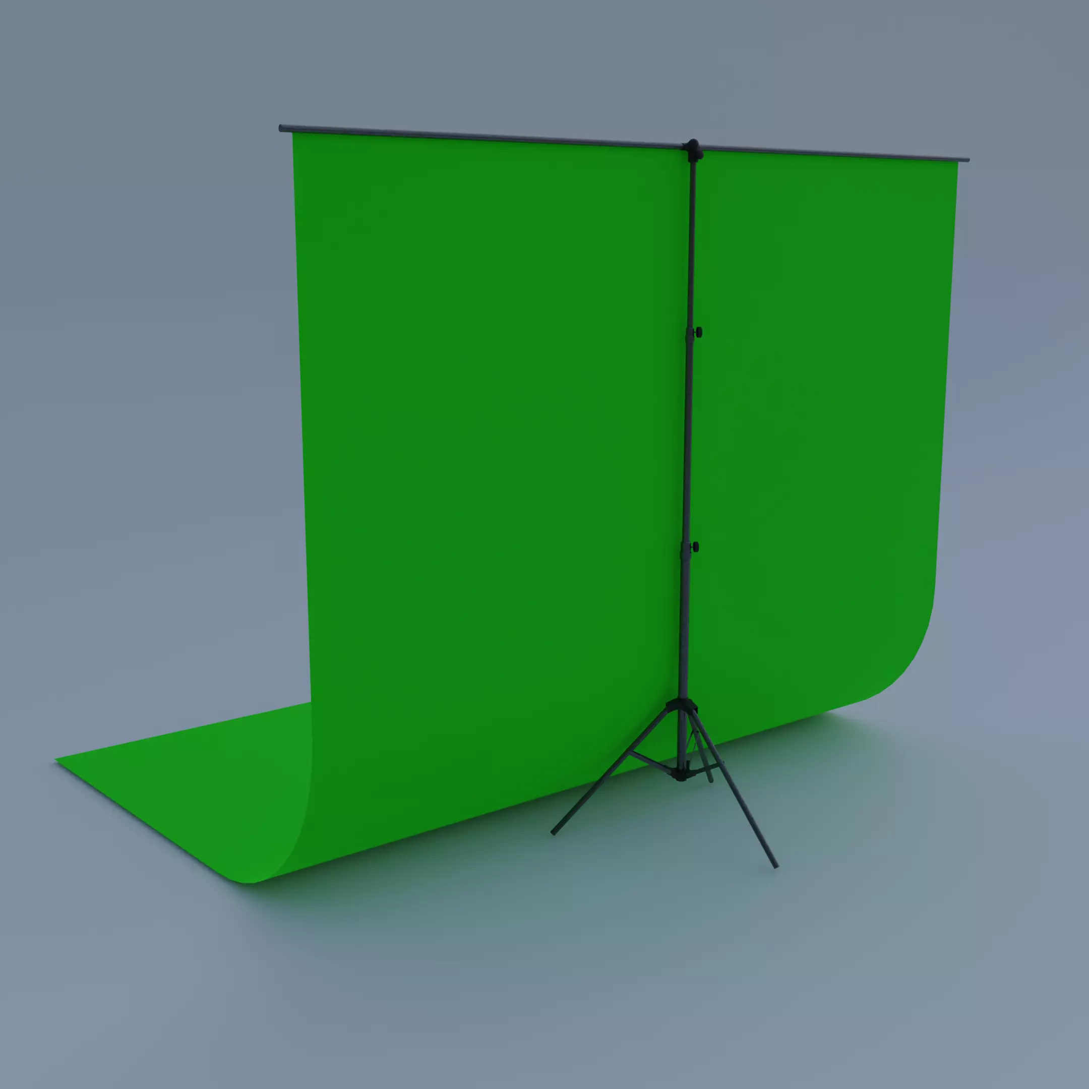 Green Screen Free low-poly 3D model