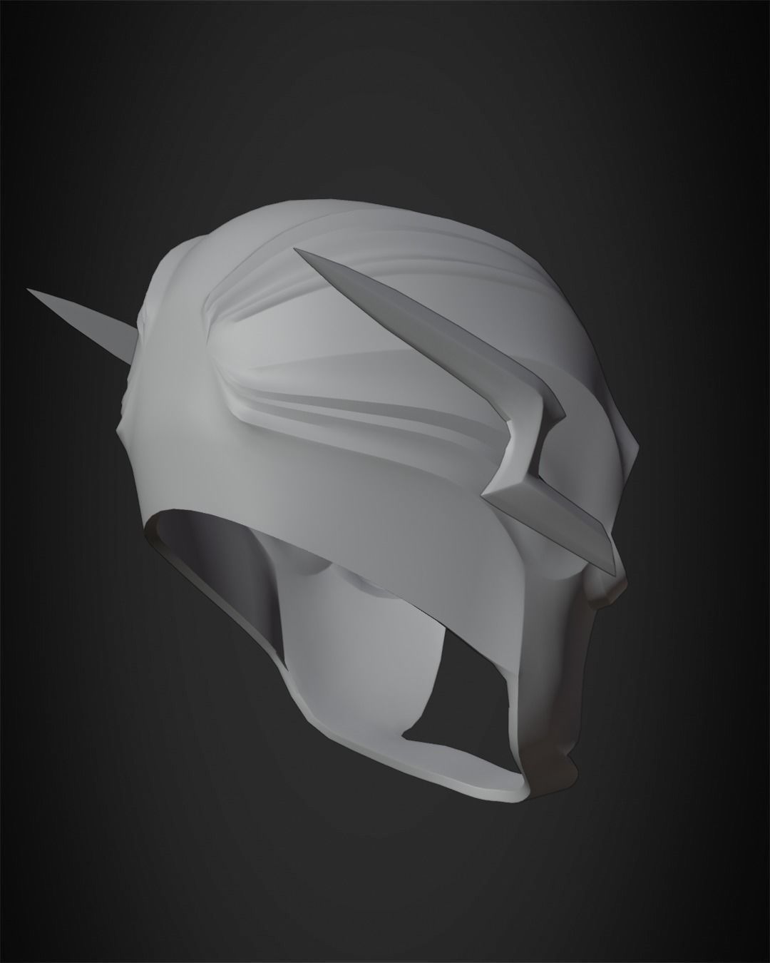 Flash Helmet for Cosplay 3D print model_9