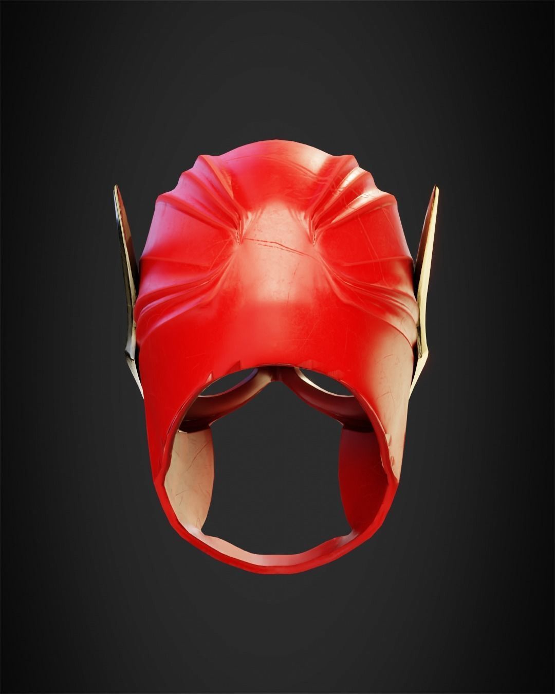 Flash Helmet for Cosplay 3D print model_4
