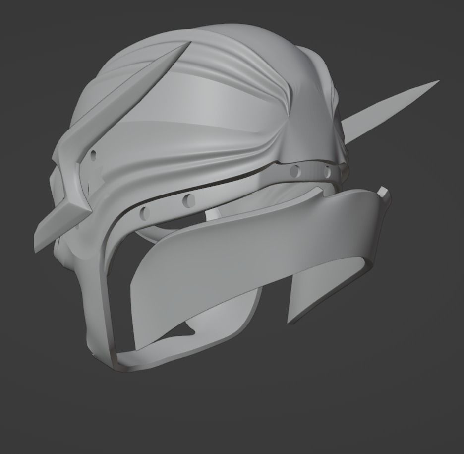 Flash Helmet for Cosplay 3D print model_14