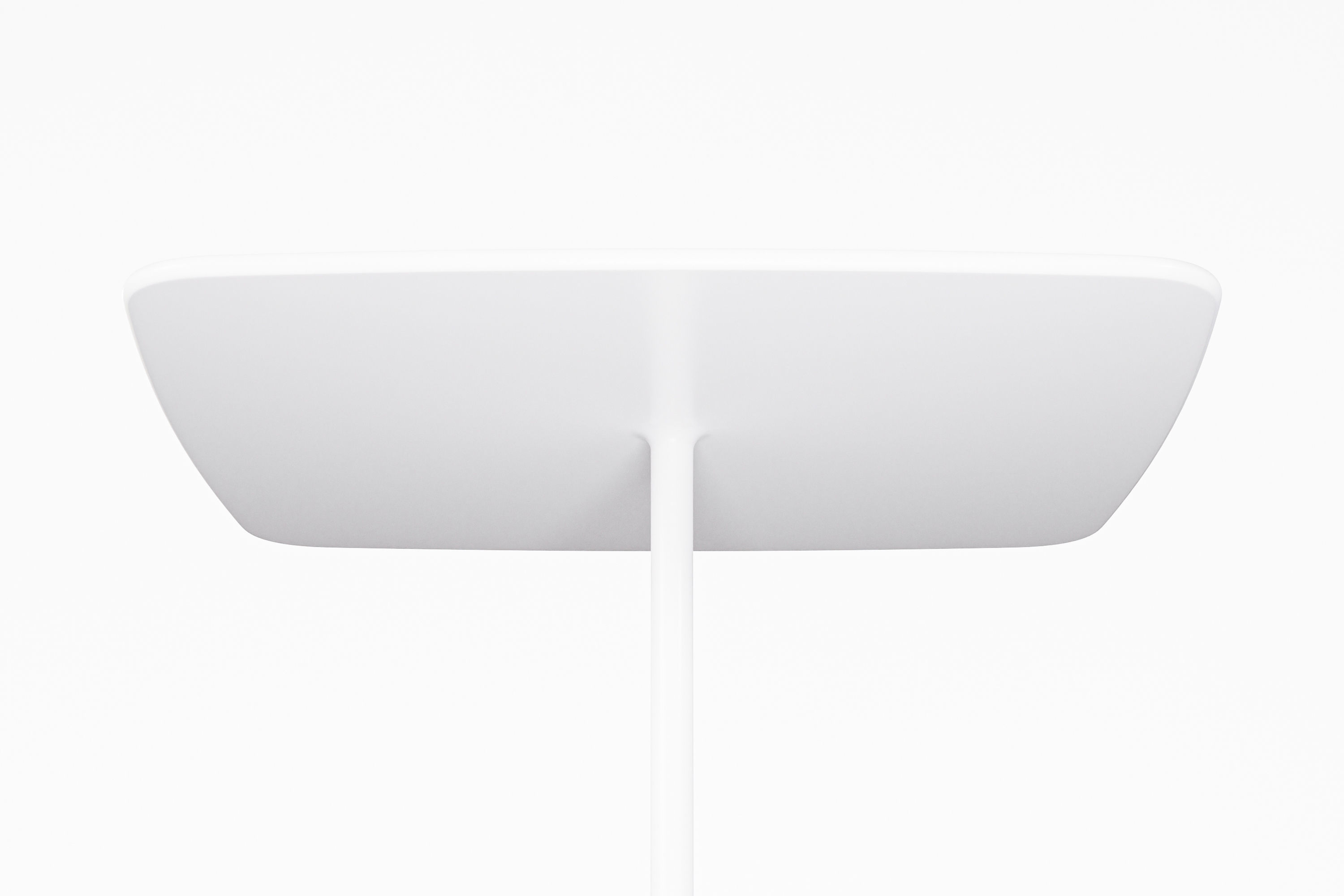 Free White Table Free 3D model_7
