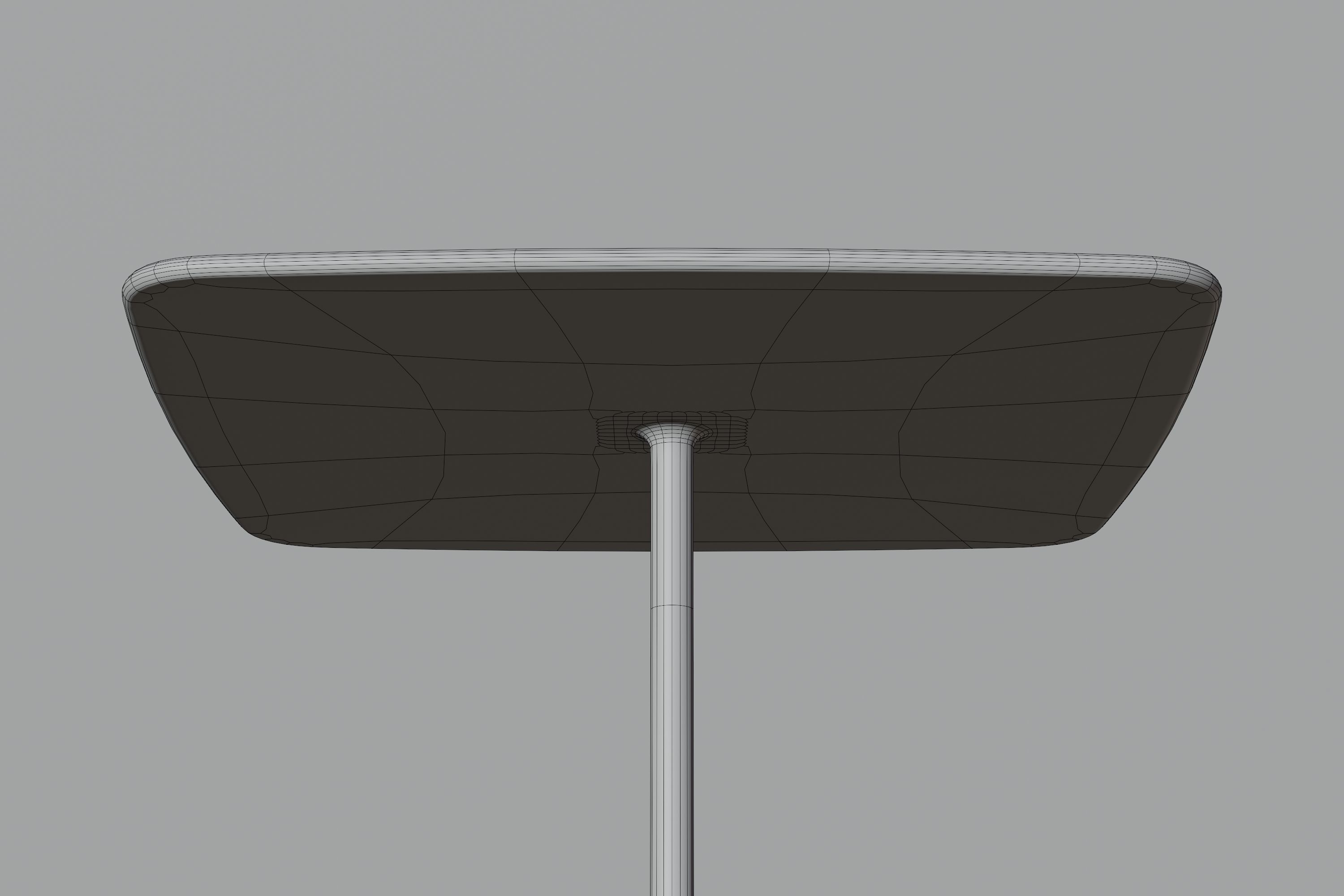 Free White Table Free 3D model_8