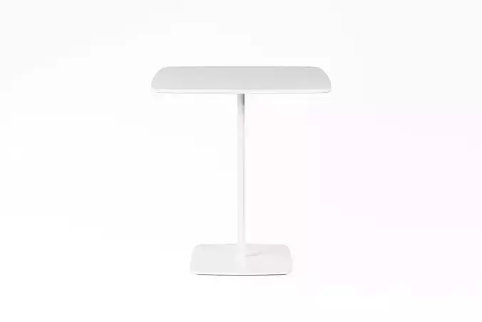 Free White Table Free 3D model