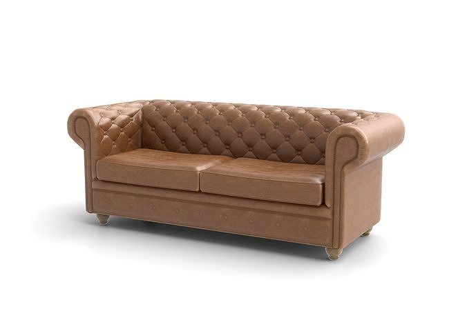 Chesterfield sofa 3D model