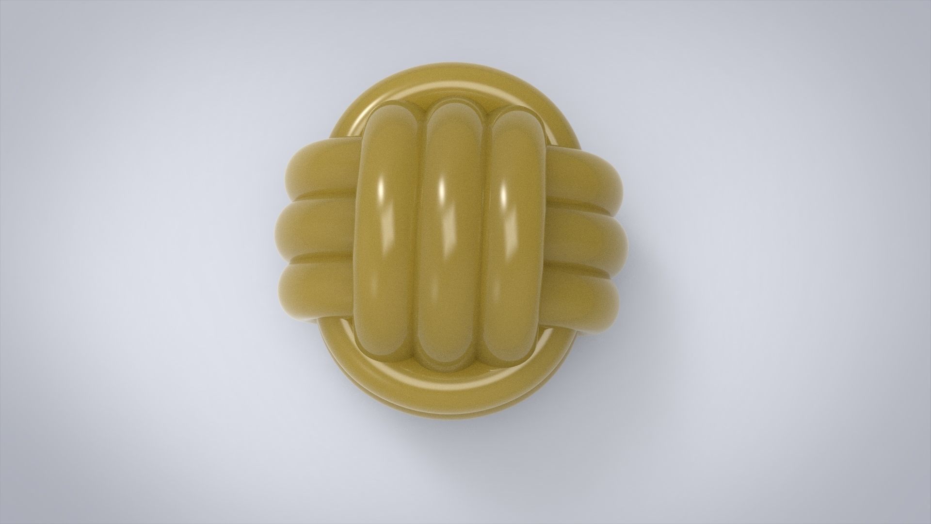 Geometric ball candle for silicon mold 3D print model_4