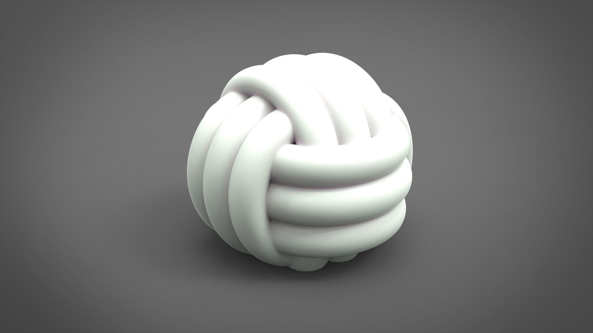 Geometric ball candle for silicon mold 3D print model_5