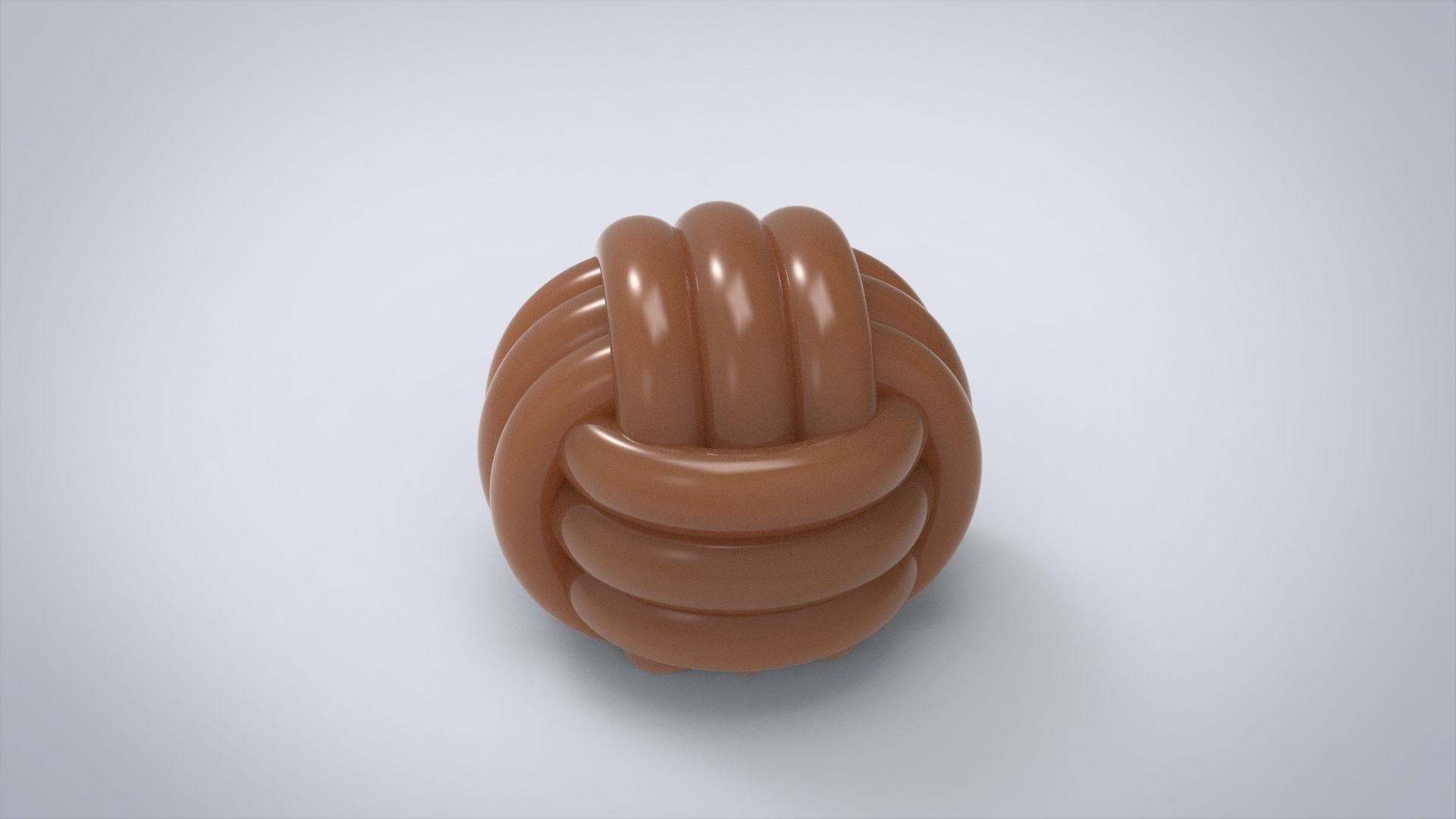 Geometric ball candle for silicon mold 3D print model_2