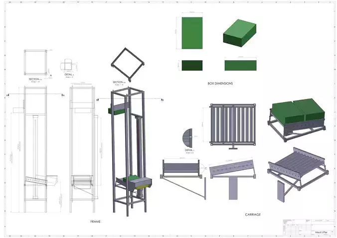 Box Lifter Free 3D model