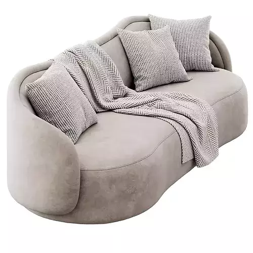 Pia sofa by Christophe Delcourt 3D model 6