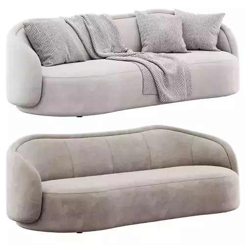 Pia sofa by Christophe Delcourt 3D model