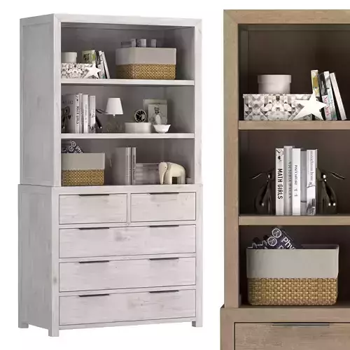 LAGUNA DRESSER and HUTCH SET