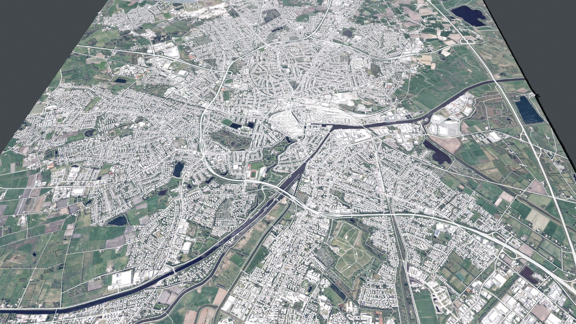 Cityscape Oldenburg Germany 3D model_11