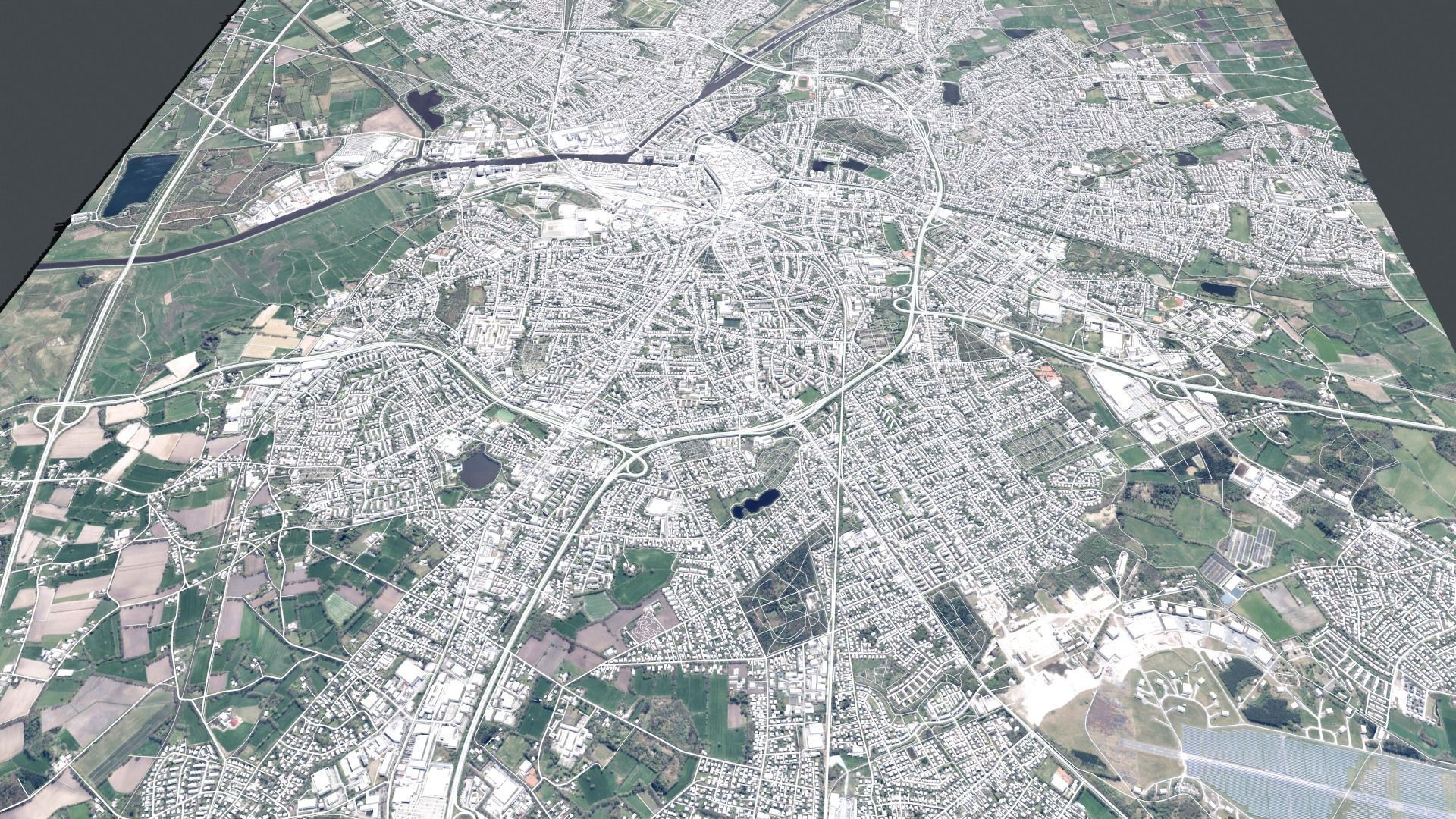 Cityscape Oldenburg Germany 3D model_8